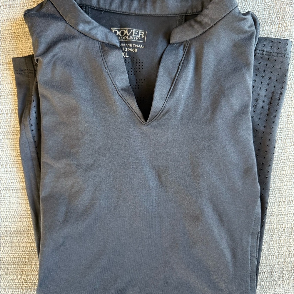 Dover saddlery kids girls xl riding Sun shirt